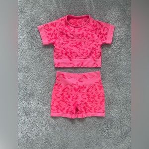 Hot Pink Workout set